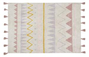 MUZZA Prateľný koberec tecalzo 120 x 160 cm ružový