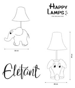 Happy Lamps - LED detská stolná lampa ELEPHANT LED/5,4W/230V slon