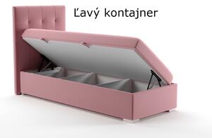 Kontinentálna posteľ LOFT Rozmer: 80x200cm