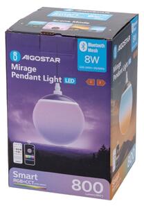Aigostar - LED RGBW Stmievateľný luster na lanku MESH LED/8W/230V + DO