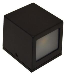 LED Vonkajšie nástenné svietidlo 2xLED/5W/230V 4000K IP54 čierna