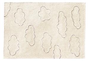 MUZZA Prateľný koberec cloudio 130 x 90 cm béžový