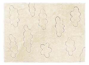 MUZZA Prateľný koberec cloudio 140 x 200 cm béžový