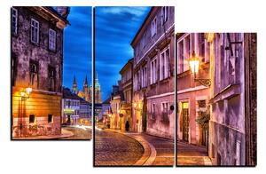 Obraz na plátne - Magické nočné staré mesto 1258D (120x80 cm)