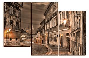 Obraz na plátne - Magické nočné staré mesto 1258FD (150x100 cm)