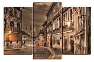 Obraz na plátne - Magické nočné staré mesto 1258FC (90x60 cm)