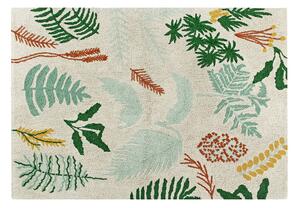 MUZZA Prateľný koberec botanico 140 x 200 cm farebný