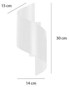 Nástenné svietidlo SPINER 1xG9/8W/230V biela