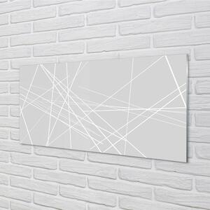 Nástenný panel  rozptýlené čiary 100x50 cm