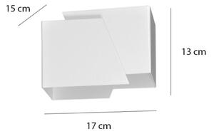 Nástenné svietidlo FROST 1xG9/8W/230V biela