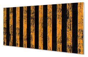 Nástenný panel  Nepravidelné žlté pruhy 100x50 cm