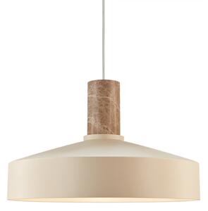 Nordlux - Luster na lanku ELVAS 1xE27/60W/230V pr. 37,5 cm béžová