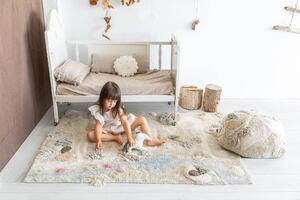 MUZZA Hrací koberec naturo béžový