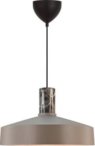 Nordlux - Luster na lanku ELVAS 1xE27/60W/230V pr. 37,5 cm hnedá