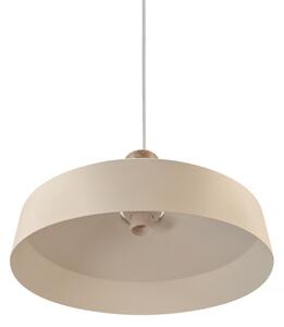 Nordlux - Luster na lanku ELVAS 1xE27/60W/230V pr. 37,5 cm béžová