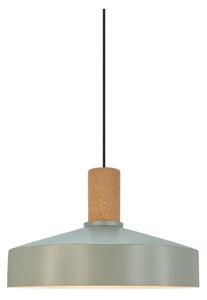 Nordlux - Luster na lanku ELVAS 1xE27/60W/230V pr. 37,5 cm zelená