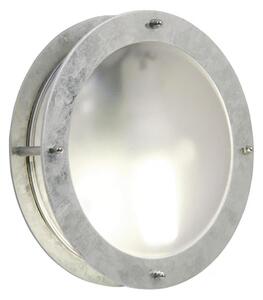 Nordlux - Vonkajšie nástenné svietidlo MALTA 1xE27/60W/230V strieborná