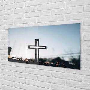 Nástenný panel  kríž 100x50 cm