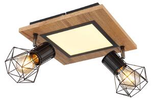 Stropné svietidlo Priska diódy LED, 2-pl., 30x30cm
