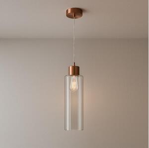 ONLI - Luster na lanku DODO 1xE27/22W/230V medená