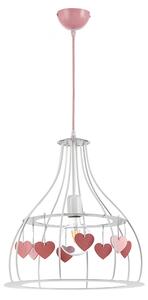 ONLI - Detský luster TITTA 1xE27/22W/230V ružová
