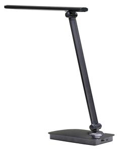 ONLI - LED Stmievateľná stolná lampa s USB portom DESKI LED/7W/230V 4000K čierna