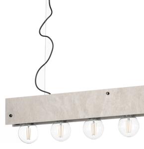 ONLI - Luster na lanku ARGO 6xE27/22W/230V šedá