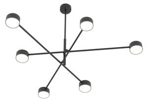Luster na tyči NATSU 6xGX53/12W/230V čierna