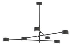 Luster na tyči NATSU 6xGX53/12W/230V čierna