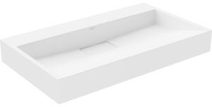 Mexen Ava umývadlo na dosku z konglomerátu B/O 80 x 46 cm, biele - 23018000