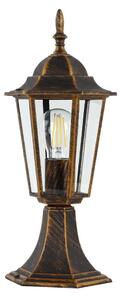Vonkajšia lampa ARRAIA 1xE27/15W/230V IP44 bronz patina
