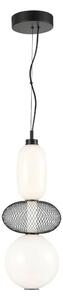 LED Luster na lanku ARAME LED/23W/230V pr. 22 cm čierna