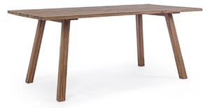 MUZZA Záhradný stôl lasgo 180 x 90 cm hnedý