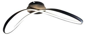 LED Stropné svietidlo INFINITY LED/21W/230V čierna