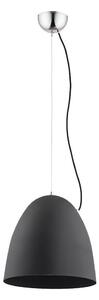 Luster na lanku ZETES 1xE27/15W/230V čierna