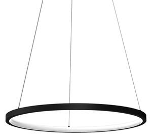LED Luster na lanku HOOP LED/27W/230V pr. 50 cm 4000K čierna
