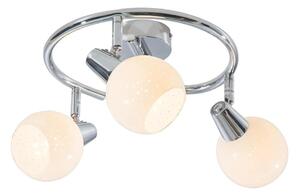 LED Bodové svietidlo DOXY 3xE14/4W/230V lesklý chróm