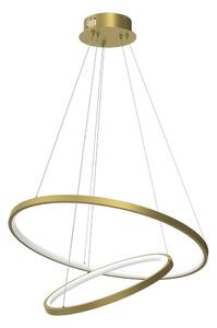 LED Luster na lanku HOOP LED/51W/230V pr. 60 cm 4000K zlatá
