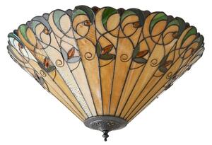Endon 70706 - Stropné svietidlo Tiffany JAMELIA 2xE27/60W/230V, priemer 50 cm