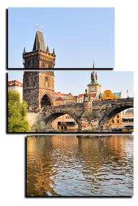 Obraz na plátne - Karlov most v Prahe - obdĺžnik 7259D (90x60 cm)