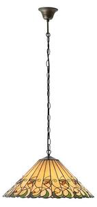 Endon 64194 - Luster na reťazi Tiffany JAMELIA 3xE27/60W/230V, priemer 50 cm
