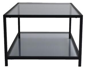 Dizajnový konferenčný stolík Kainoa II 90 cm čierny