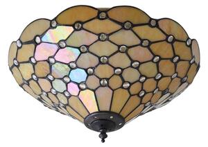 Endon 70242 - Stropné svietidlo Tiffany PEARL 2xE27/60W/230V priemer 37 cm