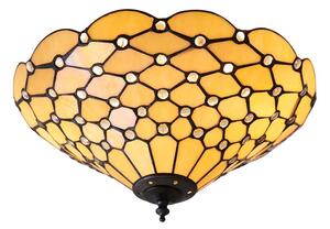 Endon 70242 - Stropné svietidlo Tiffany PEARL 2xE27/60W/230V priemer 37 cm