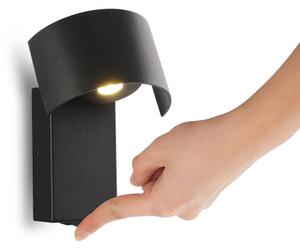 Brilagi - LED Nástenná lampa VASTO LED/3W/230V čierna