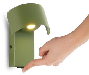 Brilagi - LED Nástenná lampa VASTO LED/3W/230V zelená