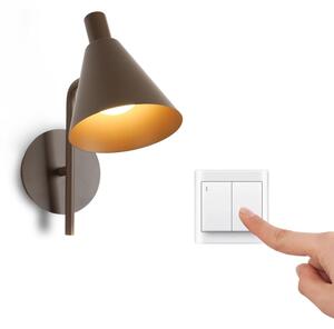 Brilagi - LED Nástenná lampa LUCERA LED/3W/230V hnedá