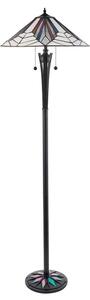 Endon 63934 - Stojaca lampa Tiffany ASTORIA 2xE27/60W/230V pr. 48 cm