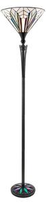 Endon 63933 - Stojacia lampa Tiffany ASTORIA 1xE27/60W/230V, priemer 40 cm