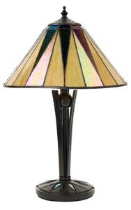 Endon 70367 - Stolná lampa Tiffany DARK STAR 1xE14/40W/230V, priemer 30 cm